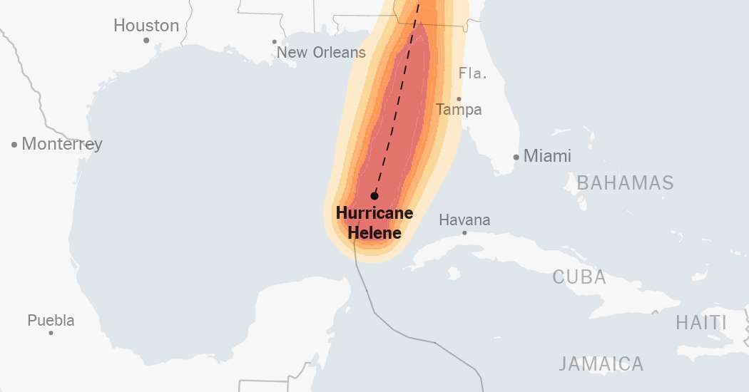 Hurricane Helene Approaches Florida: Potential Catastrophic Impact Expected