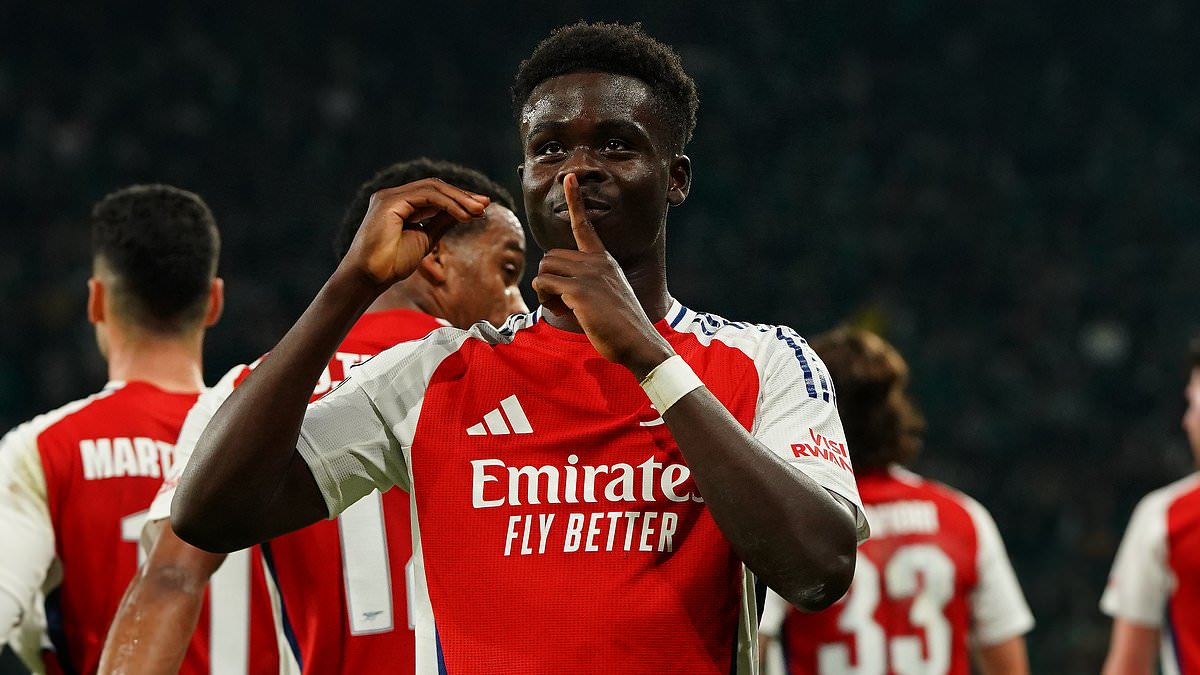 Arsenal brilha em Lisboa com vitória convincente sobre o Sporting Lisboa